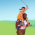 thumbnail image: Barret and Marlene flying a kite