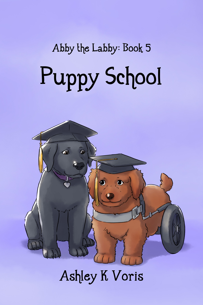 The cover art for 'Abby the Labby: Puppy School'