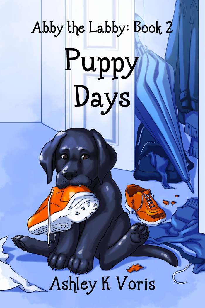 The cover art for 'Abby the Labby: Puppy Days'